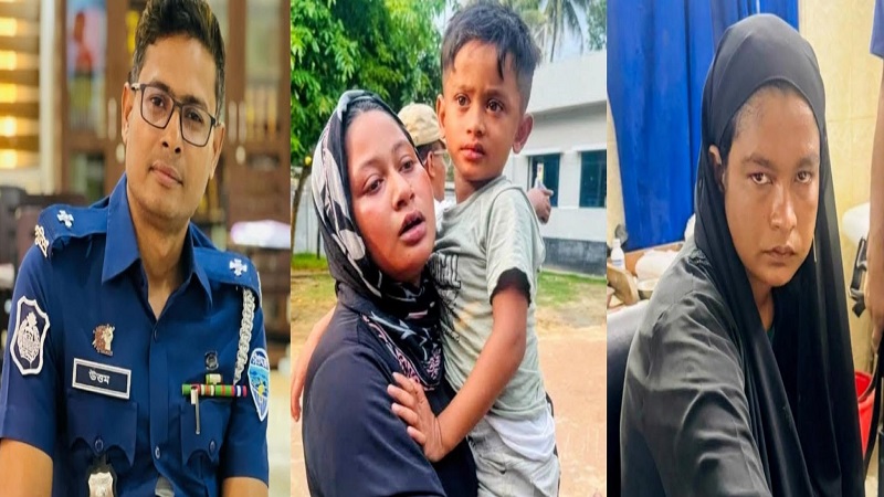 মহেশখালীতে পাহাড়ি এলাকা থেকে ৪ বছরের শিশু উদ্ধার,অভিযানে সফল এএস আই উত্তম বড়ুয়া